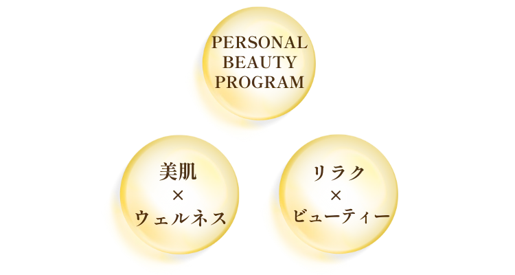 Ciely_top1
美肌とウェルネス、リラクとビューティーを組み合わせたパーソナルビューティープログラム